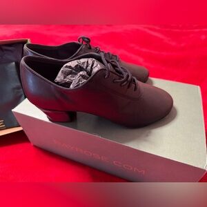 Ray Rose 460 Thunder; Leather Men`s Latin dance shoe.